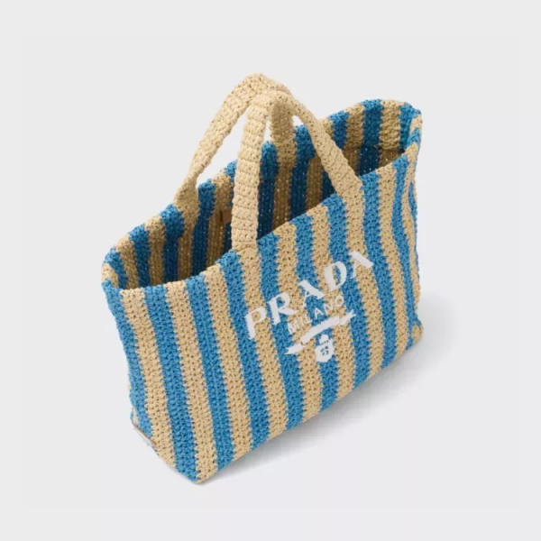 【PRADA】Paris Exclusive! Not in stock in Japan! A very popular raffia tote bag for a summery mood - Image 13