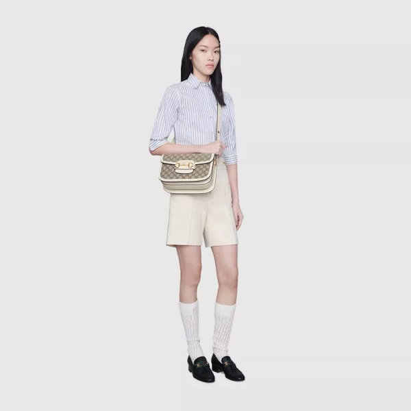 GUCCI Horsebit Series 1955 Small Shoulder Bag - Image 7