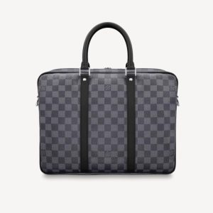LOUIS VUITTON Handbag Business Bag Long Wallet 2-Piece Set Value N41718+M61864