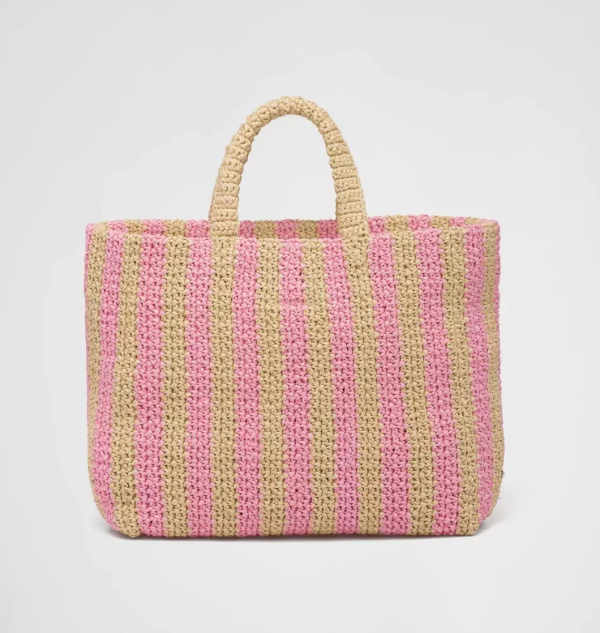 【PRADA】Paris Exclusive! Not in stock in Japan! A very popular raffia tote bag for a summery mood - Image 18