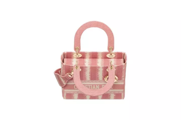BOOK TOTE SMALL BAG D-STRIPES EMBROIDERED - Image 3